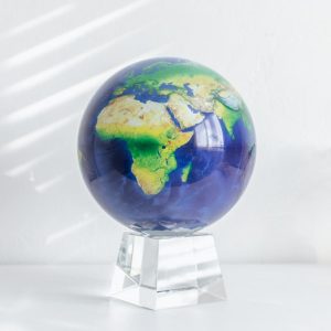 MOVA Globe Natural Earth Globe 8.5" auf Kristallsockel