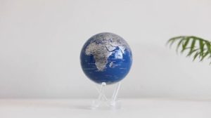 Blue and Silver MOVA Globe
