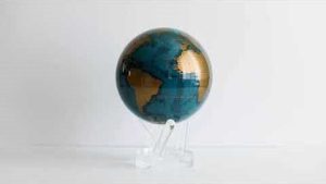 Blue and Gold MOVA Globe