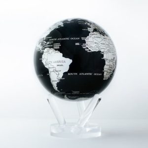 MOVA Globus Schwarz und Silber 6"