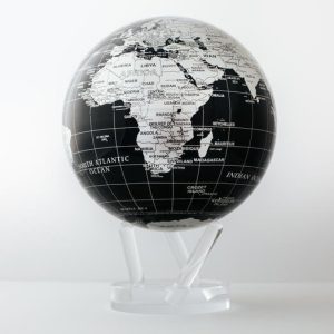 Mova Globe Black und Silber 8,5"