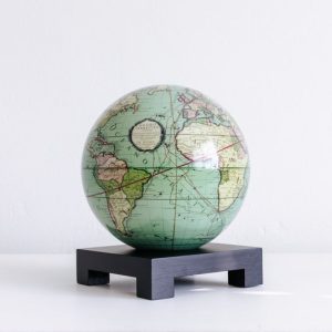 MOVA Globus Cassini Antique Green 6" mit schwarzem Sockel