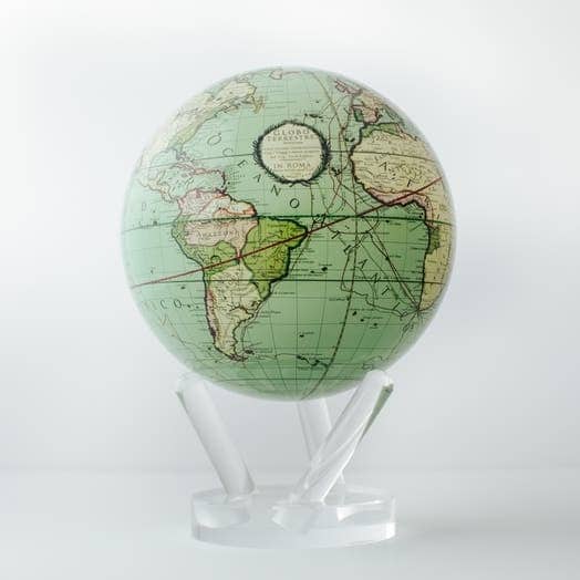 Mova Globes Grüne Cassini Terrestrische 6"