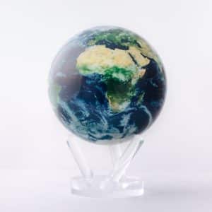 Mova Globe Erde mit Wolken 6 "