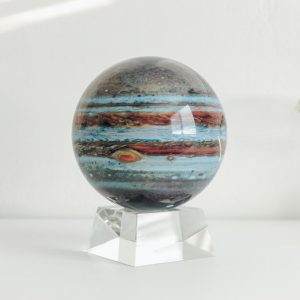 MOVA Globus Jupiter 6" auf einem Kristallsockel