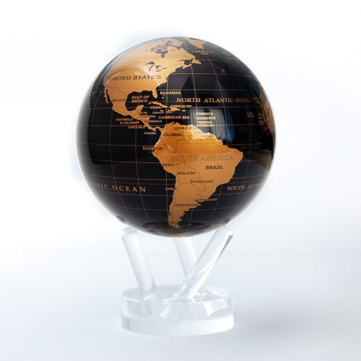 MOVA Globe Schwarz und Gold 6"